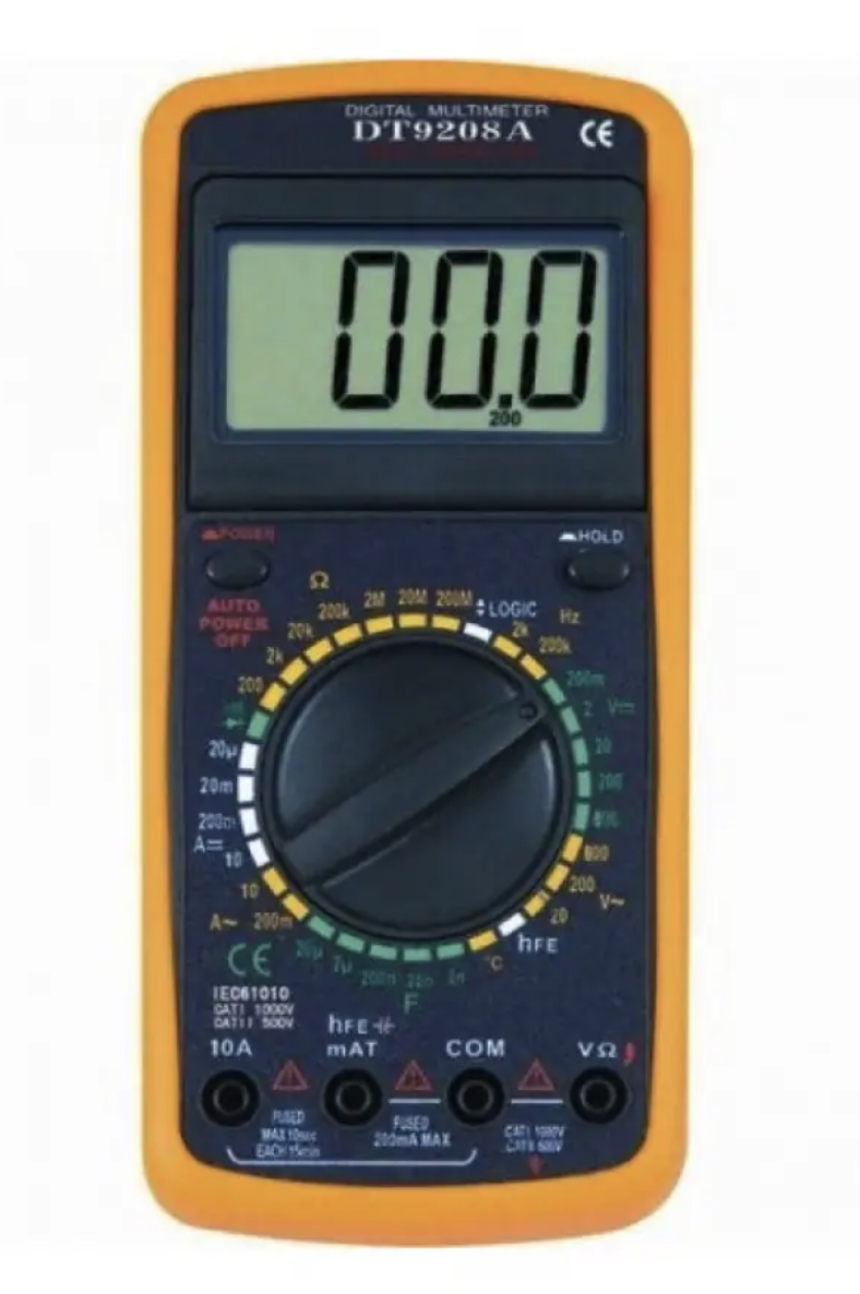 Multimetru Digital Cu Display 9208
